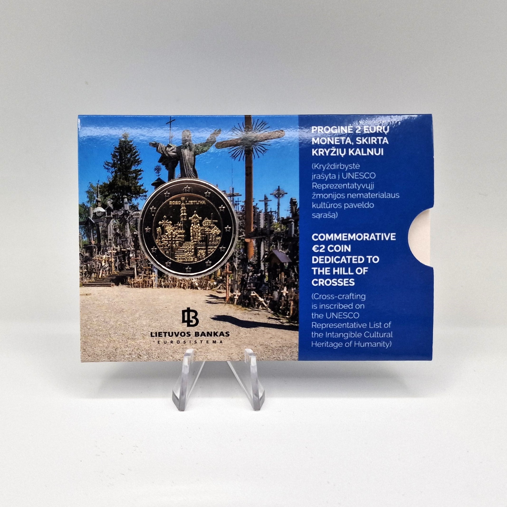 2020 Monte das Cruzes 2€ - Lituânia Coincard